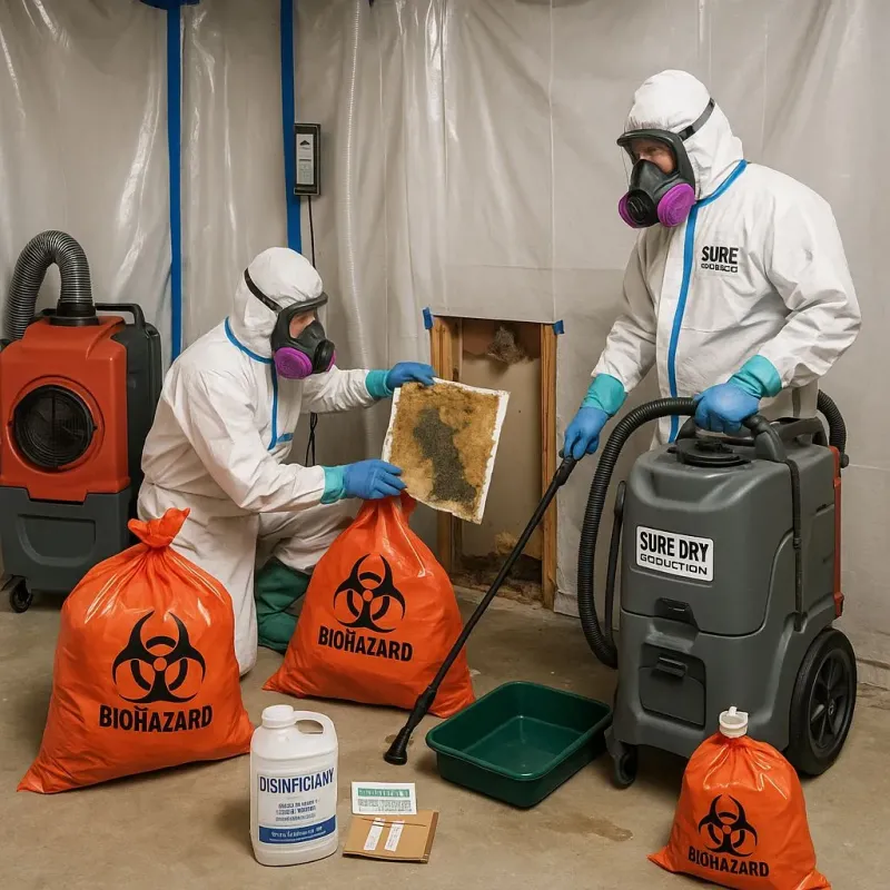Contaminated Water Handling Protocols process in Tribune, KS
